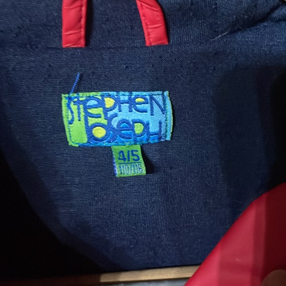 Stephen Joseph 4/5 Rain Jacket Sports Theme - Picture 2 of 3